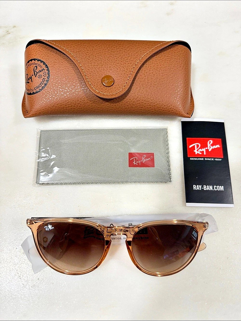 Ray-Ban Erika Color Mix Brown Sunglasses